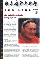 Bild Die Schriftstellerin Gerty Spies