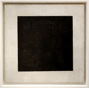 Das schwarze Quadrat, Kasimir Sewerinowitsch Malewitsch; 1915. Wikimedia Commons, gemeinfrei. 