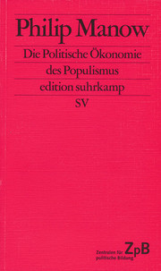 Bild Die politische Ökonomie des Populismus