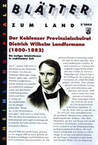Bild Der Koblenzer Provinzialschulrat Dietrich Wilhelm Landfermann (1800-1882)